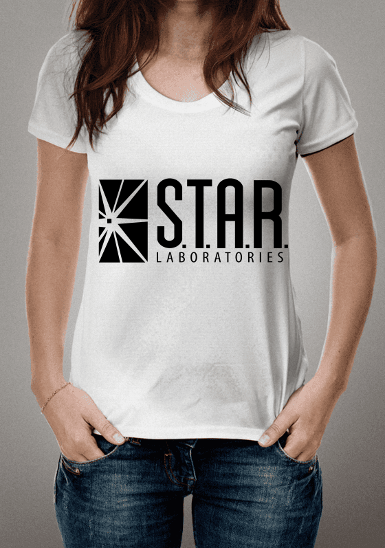 Nome do produto  Camiseta S.T.A.R Labs (Branca)